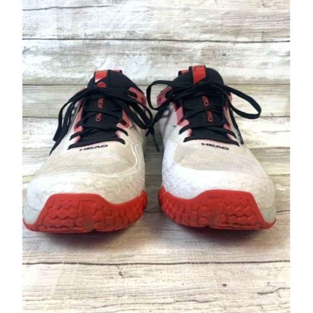 Head Motion Pro Men's Pickleball‎ Shoes Sneakers Size 8 White Pink Black